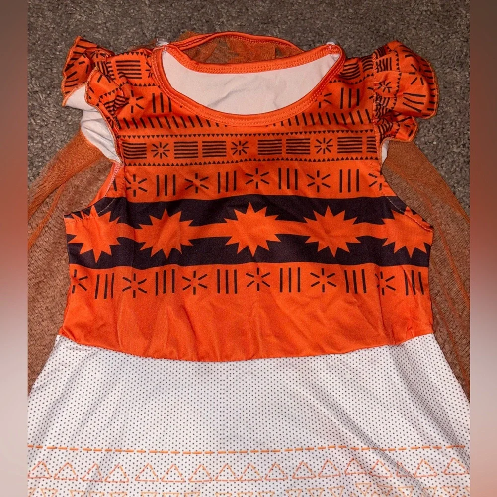 Moana Themed Costume Dress